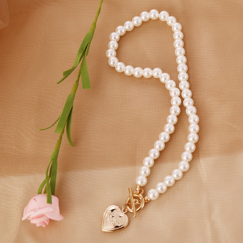 Love Pearl Necklace