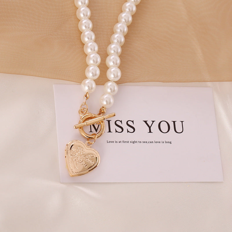 Love Pearl Necklace
