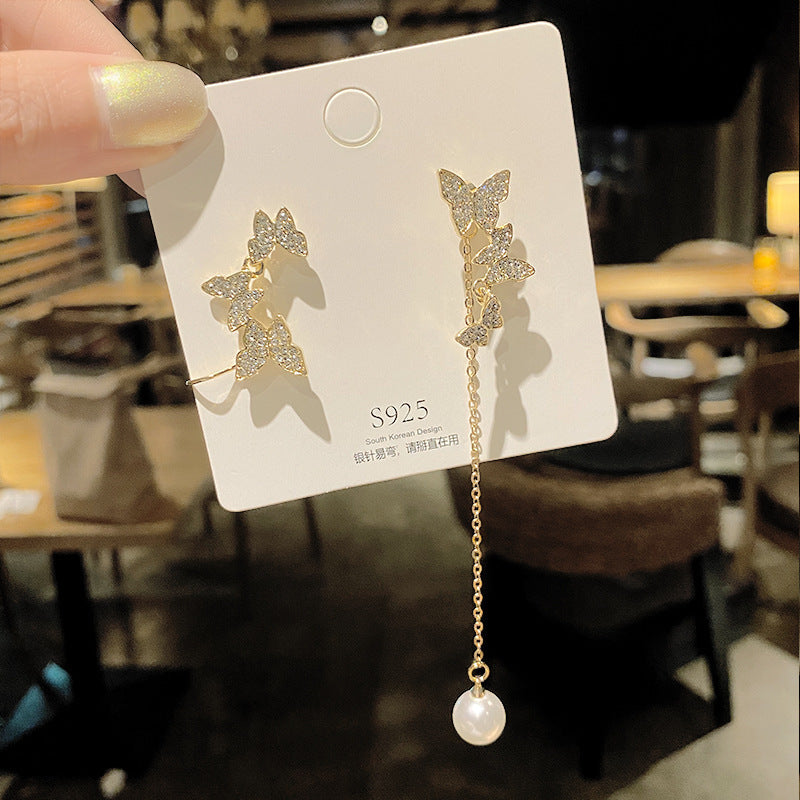 Butterfly Earrings Long