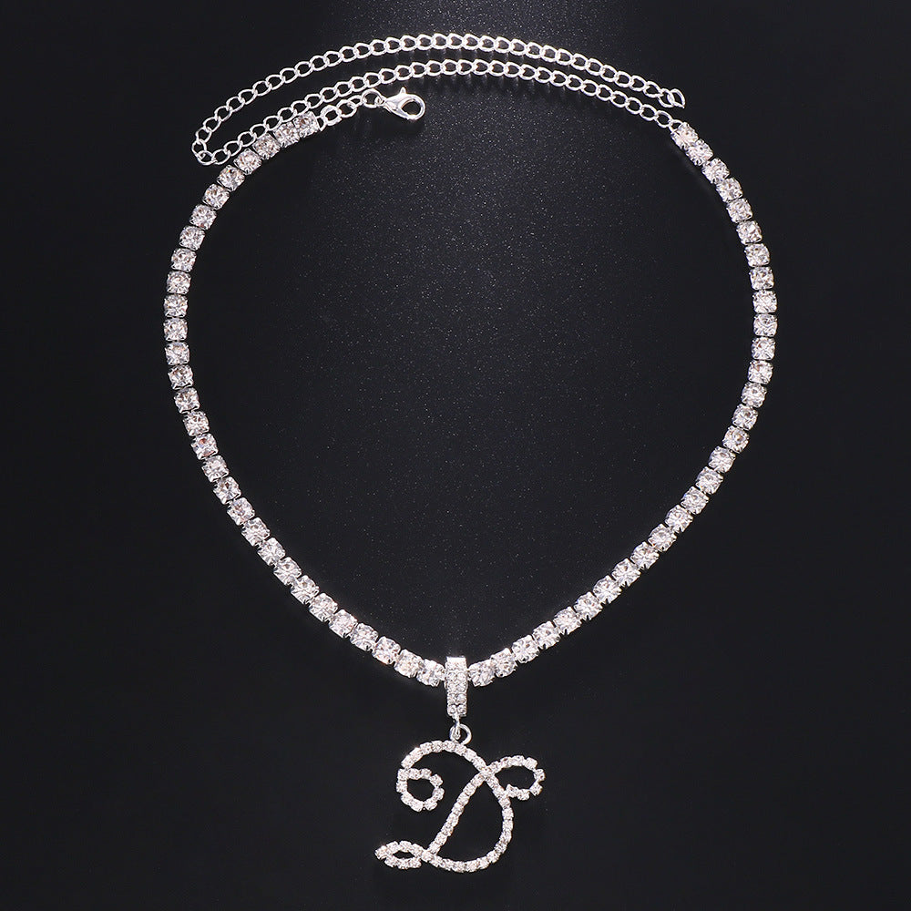 26 Letter Necklace Accessories