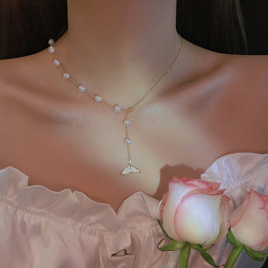 Fishtail Pearl Necklace