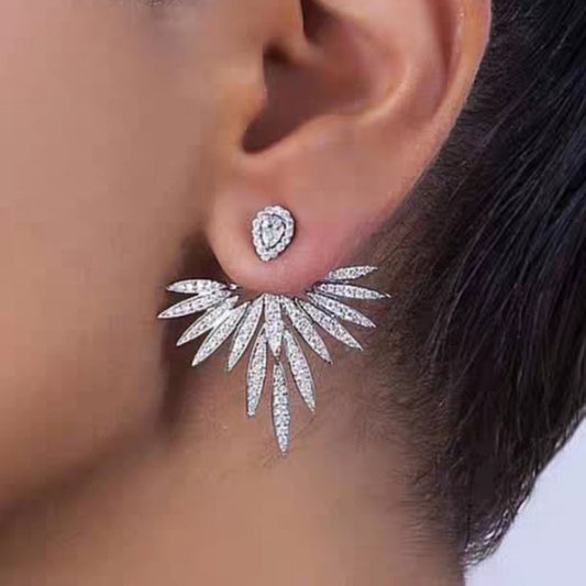 Angel wings earrings