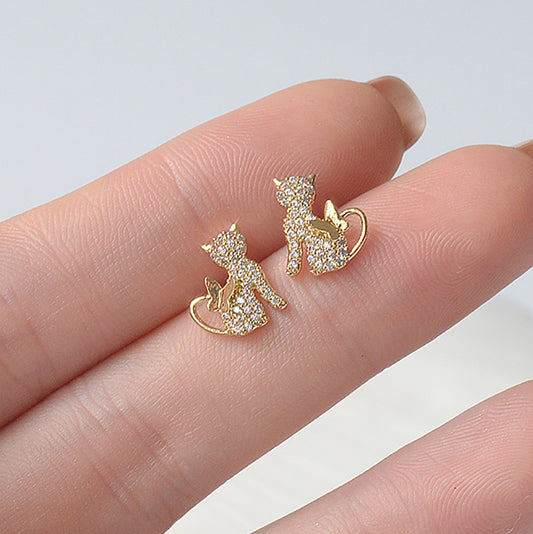 Diamond Gold Earrings