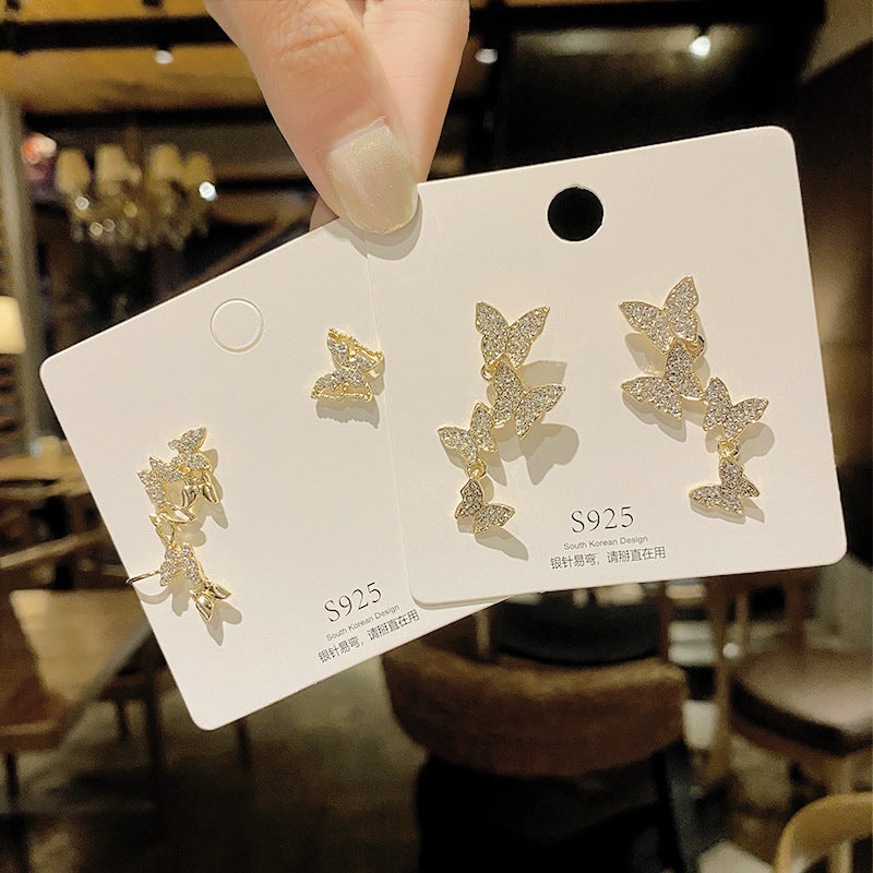 Butterfly Earrings Long