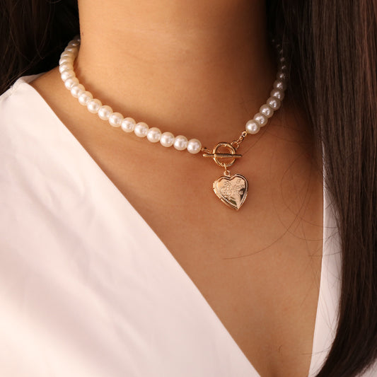 Love Pearl Necklace