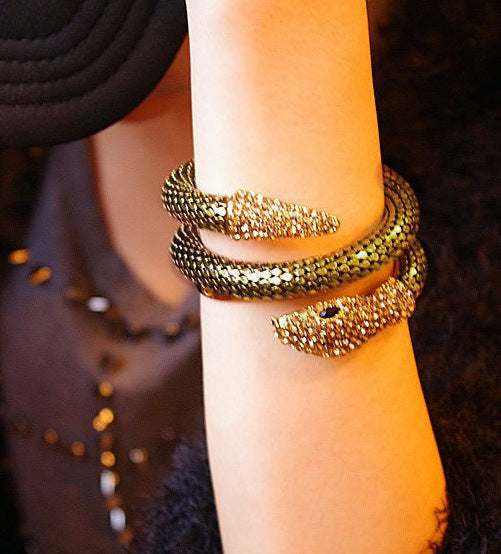 Diamond Snake Bracelet