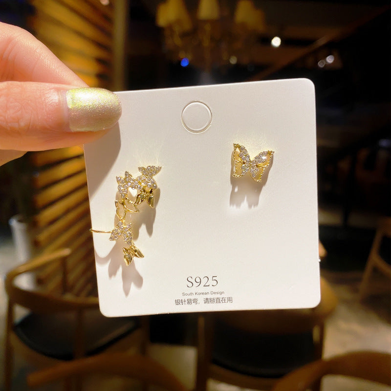 Butterfly Earrings Long