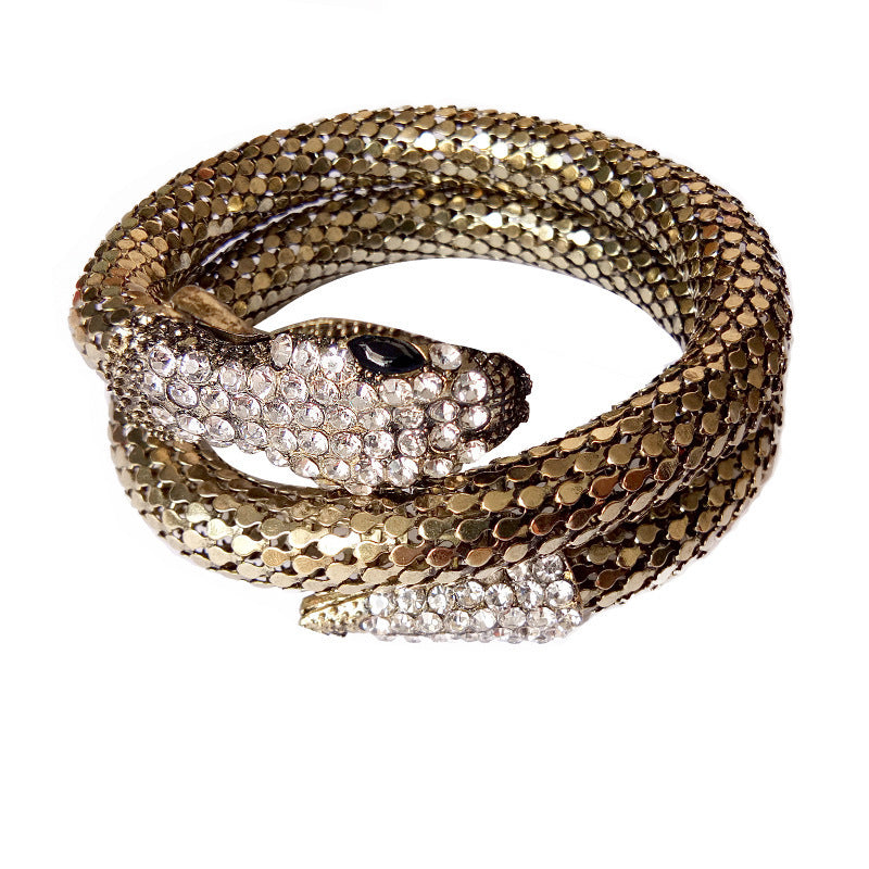 Diamond Snake Bracelet