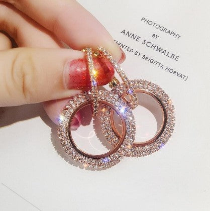 Diamond Crystal Earrings