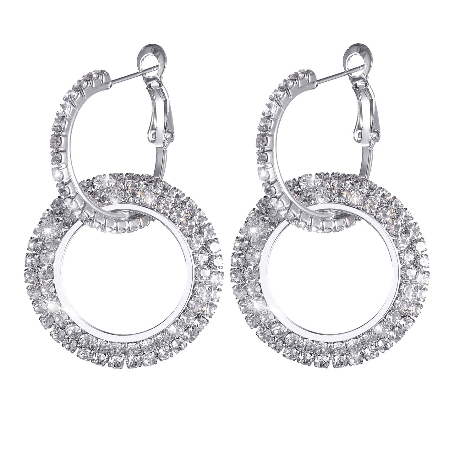 Diamond Crystal Earrings