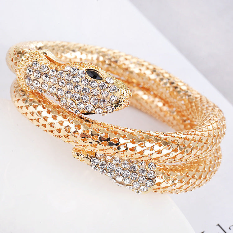 Diamond Snake Bracelet