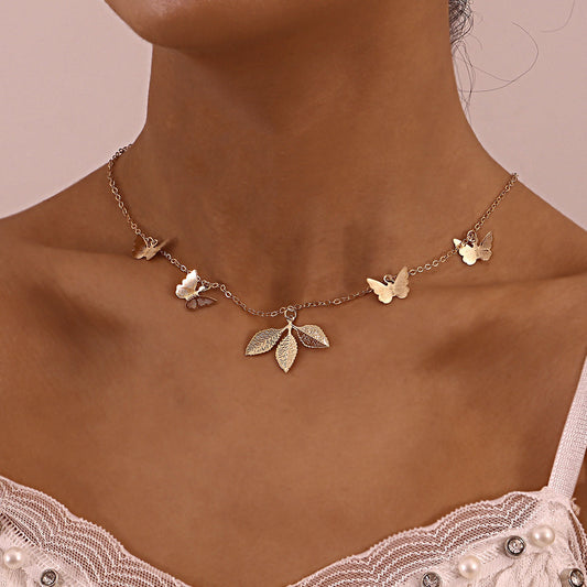 Butterfly Pendant Necklace