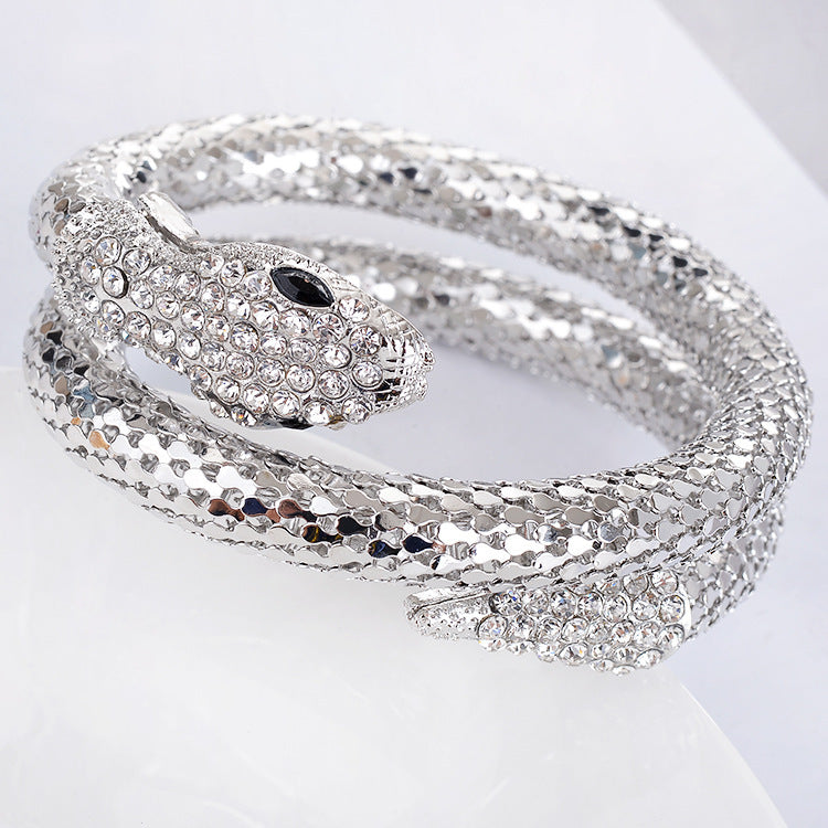 Diamond Snake Bracelet