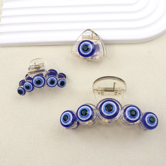 Blue Devil's Eye Hair Claw